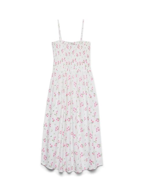 VERO MODA Kjole 'VMHallie'  grøn / pink / hvid