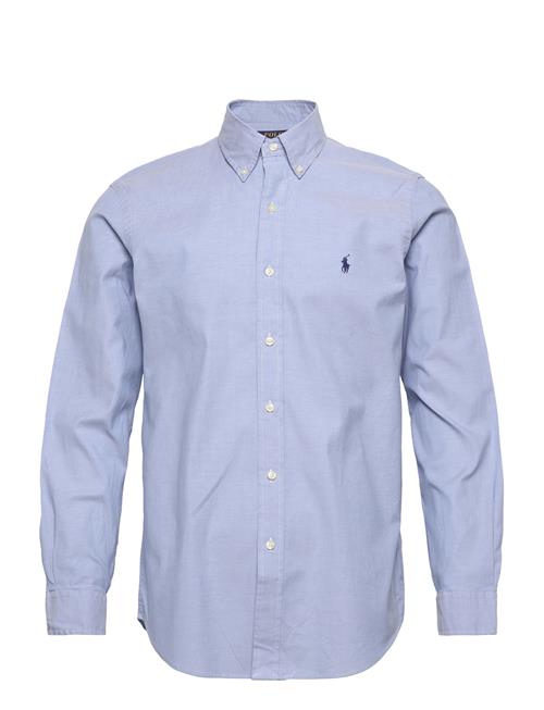 Custom Fit Stretch Oxford Shirt Polo Ralph Lauren Blue
