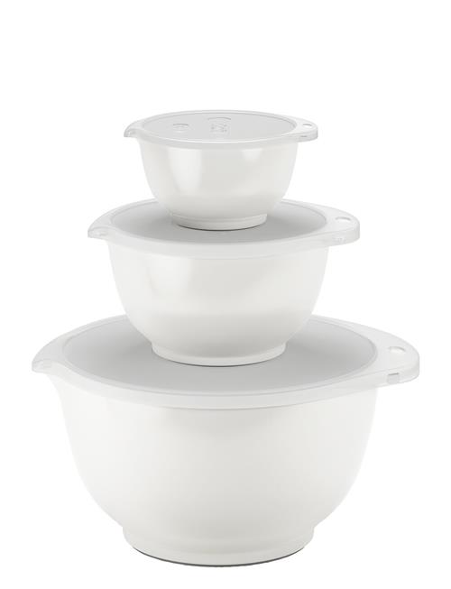 Mixing Bowl Set 6 Parts New Margrethe Rosti White