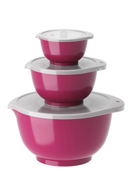Mixing Bowl Set 6 Parts New Margrethe Rosti Pink