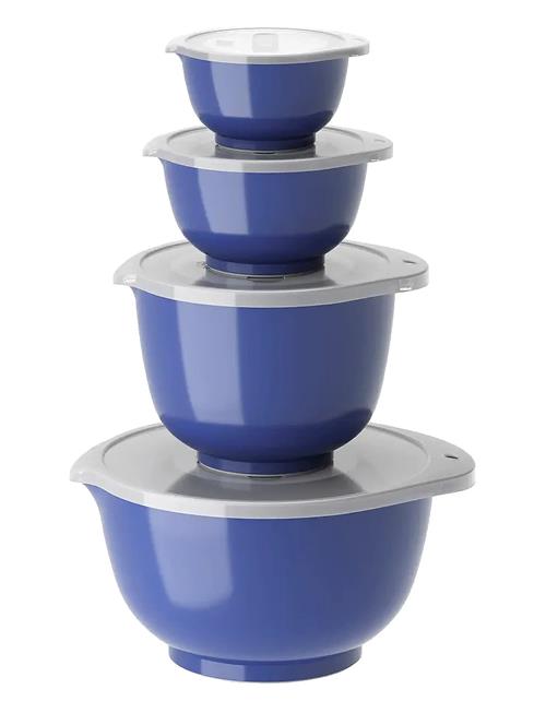 Mixing Bowl Set 8 Parts New Margrethe Rosti Blue