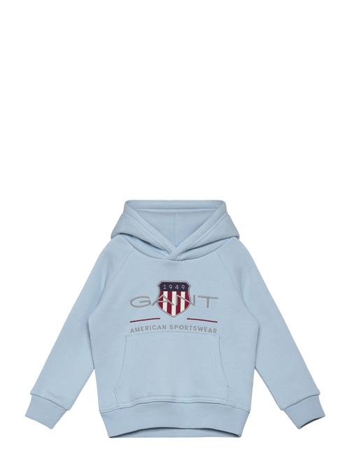 Archive Shield Raglan Hoodie GANT Blue