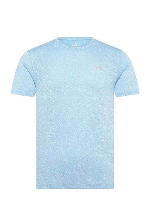 Ua Launch Camo Shortsleeve Under Armour Blue