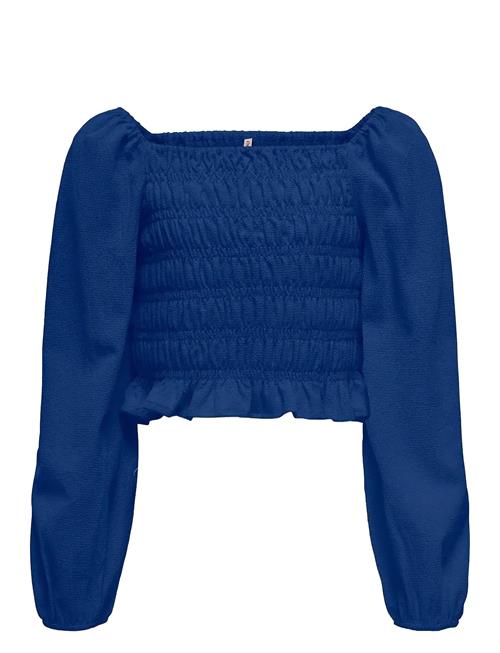 Koghelene Puff Sleeve Top Wvn Kids Only Blue