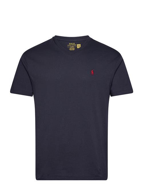 Classic Fit Jersey V-Neck T-Shirt Polo Ralph Lauren Navy