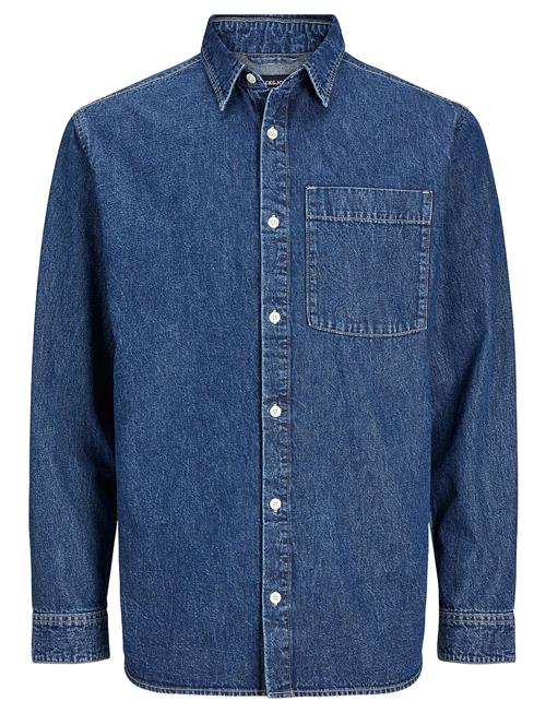 Jack & Jones Jjicreek Jjshirt L/S Wi 599 Jack & J S Blue