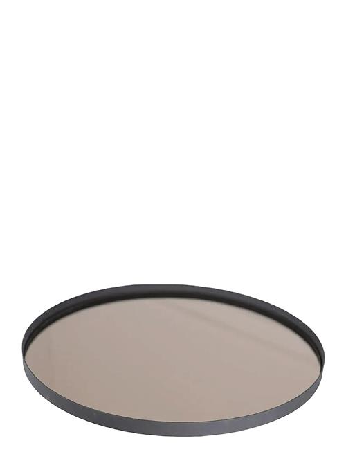 The Round Mirror Tray Specktrum Brown