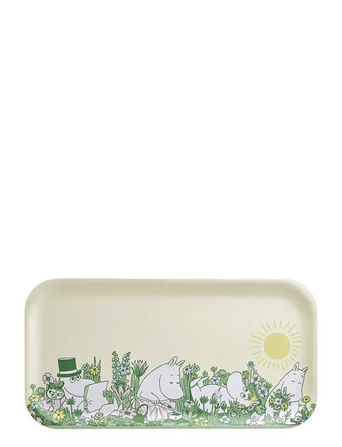 Moomin Tray In The Garden 43X22Cm Muurla Yellow