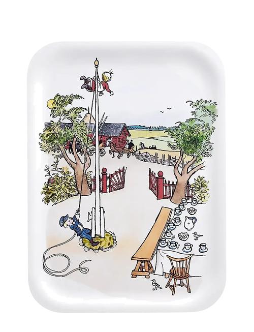 Emil Tray The Flagpole 27X20Cm Muurla White