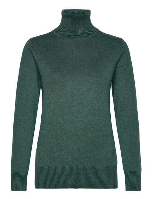 J2046, Milasz Rollneck Pullover Saint Tropez Green