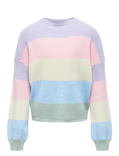 Kogsandy L/S Stripe Pullover Knt Noos Kids Only Patterned