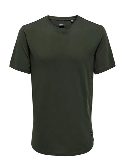 Onsmatt Longy Ss Tee Noos ONLY & SONS Green