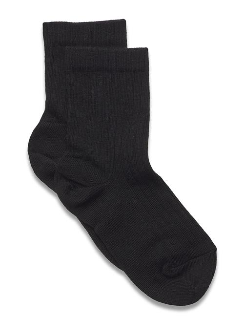 Cotton Rib Socks Mp Denmark Black