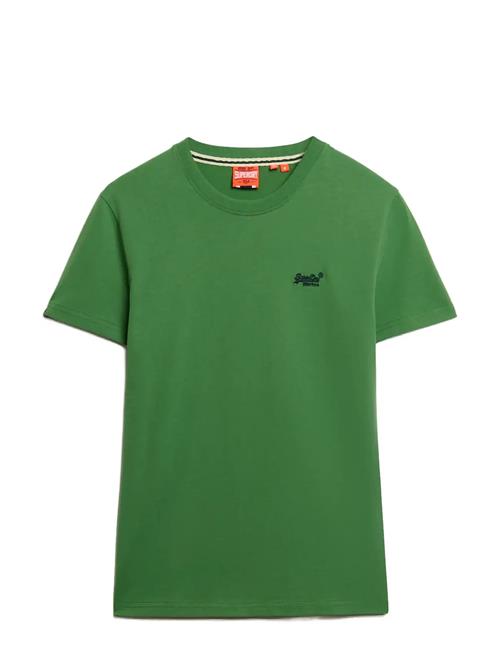 Se Vintage Logo Emb Tee Superdry Green ved Booztlet