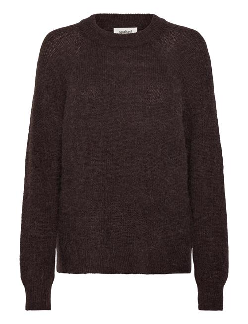 Sltuesday Raglan Pullover Ls Soaked In Luxury Brown