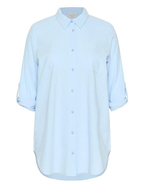 Kcnana Shirt Tunic Kaffe Curve Blue