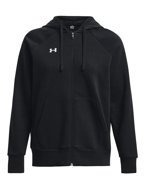 Se Ua Rival Fleece Fz Hoodie Under Armour Black ved Booztlet