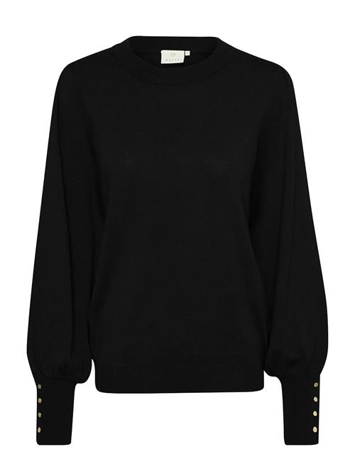 Kalizza Round Neck Knit Pullover Bu Kaffe Black