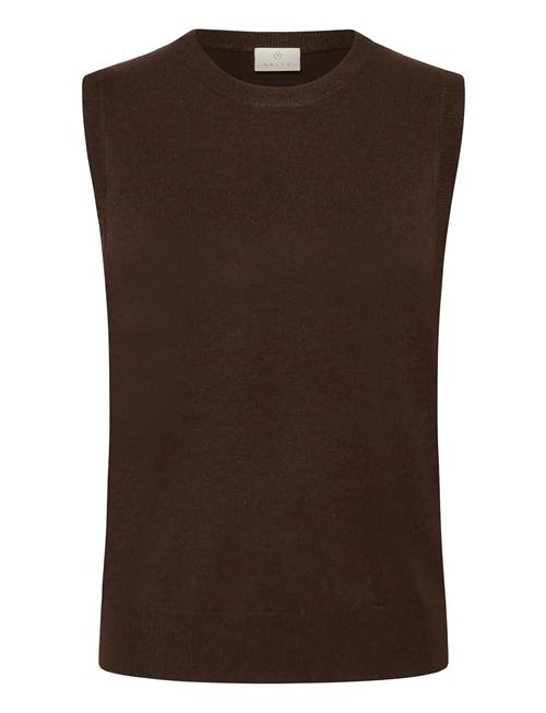 Kalizza Knit Slipover Kaffe Brown