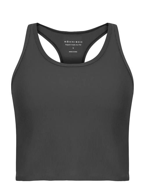 Ribbed R Tank Röhnisch Grey