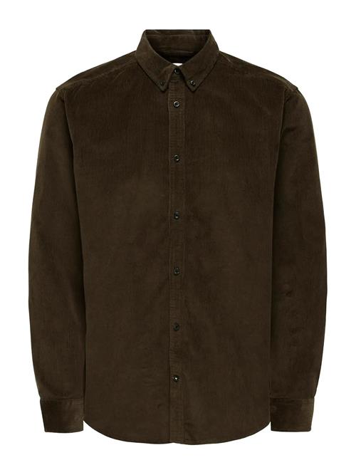 Onsmichael 18W Reg Cord Stretch Ls Noos ONLY & SONS Khaki