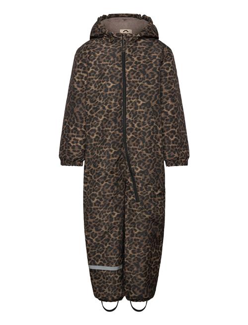 Snow Suit Aop Mikk-line Brown