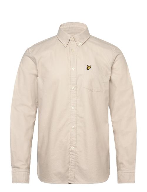 Plain Oxford Shirt Lyle & Scott Beige