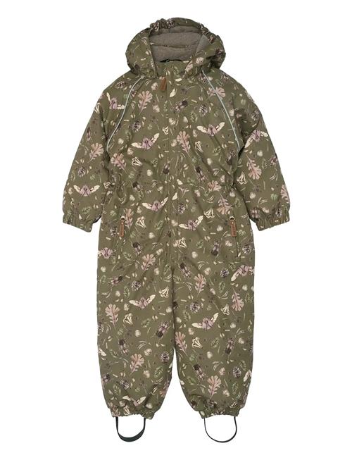 Polyester Junior Suit - Aop Forrest Mikk-line Green