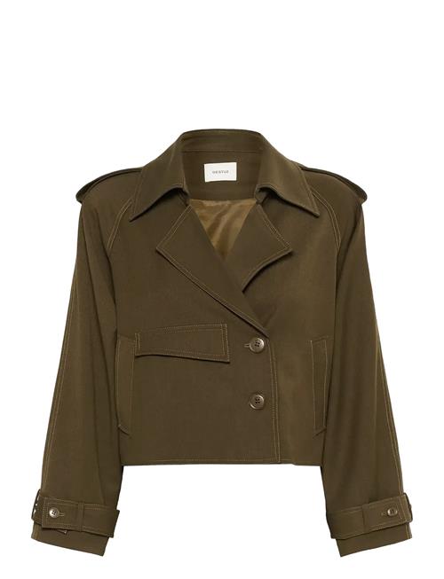 Gzedina Short Jacket Gestuz Brown