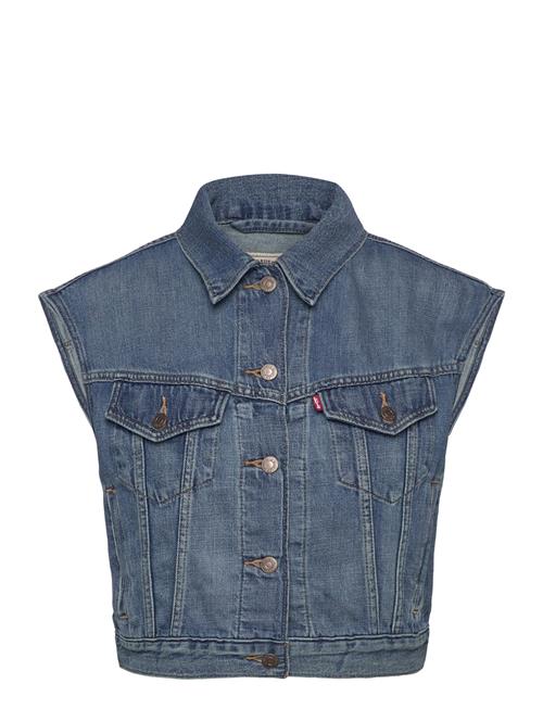 Shrunken 90S Vest Stop Flaxing Levi's® Blue