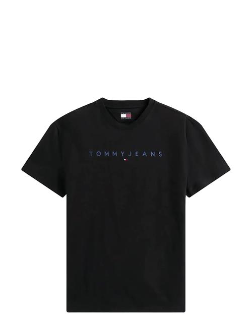 Tjm Reg Linear Logo Tee Ext Tommy Jeans Black