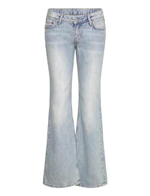 Nova Low Rise Slim Bootcut Leg Jeans Weekday Blue