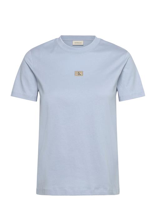 Woven Label Regular Tee Calvin Klein Jeans Blue