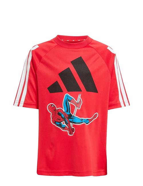 Lk Mrvl Sm T Adidas Sportswear Red