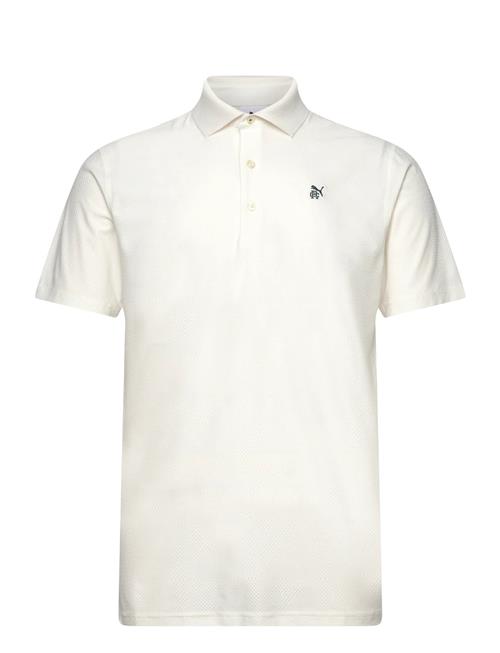 Puma X Rc Mattr Jacquard Polo PUMA Golf Cream
