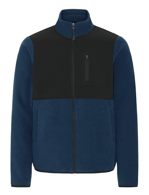 Bhmario Sweatshirt Zipp Thru Blend Navy