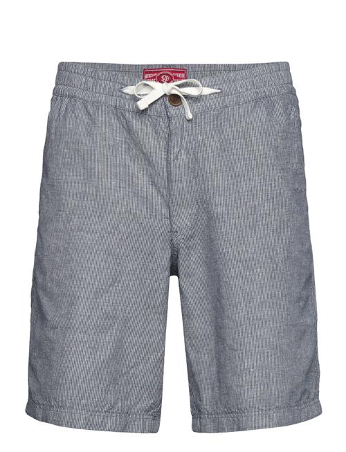 Merchant Linen Short Superdry Blue
