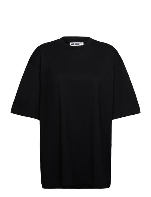 Over D T-Shirt Weekday Black
