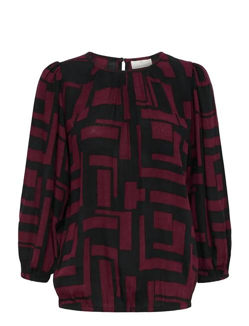 Kalorina Amber Blouse Kaffe Red
