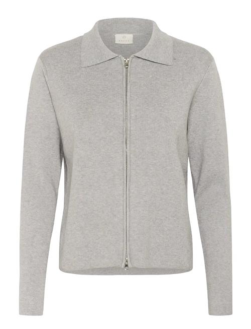 Kavisja Polo Cardigan Kaffe Grey