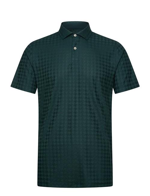 Mattr Houndstooth Polo PUMA Golf Green