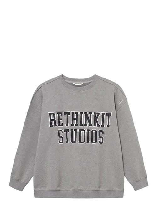 Sweat Shirt Logo Rethinkit Studios Grey