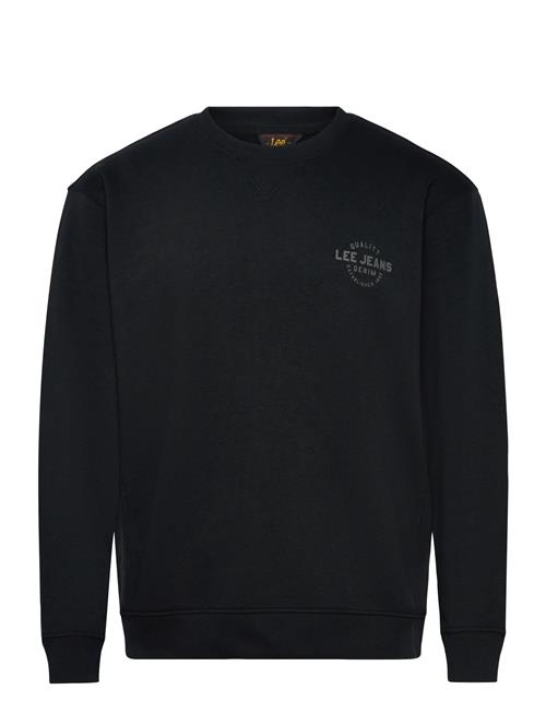Small Logo Crew Sws Lee Jeans Black
