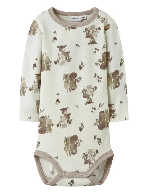 Nbnwillu Wool Ls Body Name It White