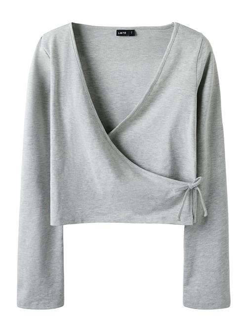 Nlfbenedicte Short Tie Top LMTD Grey