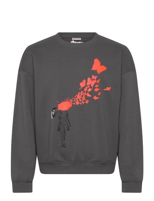 Onsbanksy Vtg Crew Neck Vd ONLY & SONS Grey