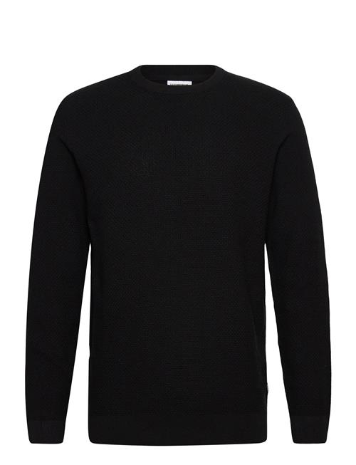 Recycle Structure Knit Jumperrecycle Structure Knit Jumper Lindbergh Black