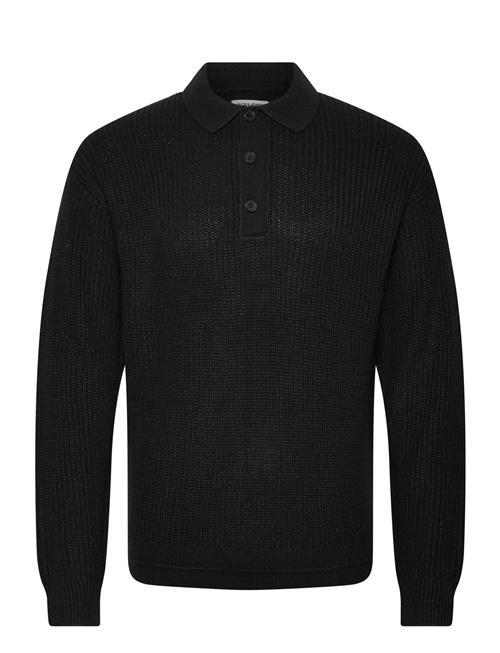 Jack & Jones Jjkaito Knit Polo Bf Jack & J S Black