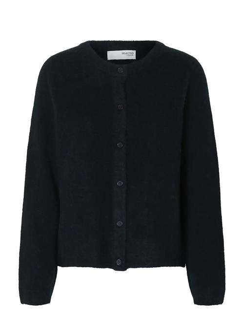 Slflulu New Ls Knit Cardigan Noos Selected Navy