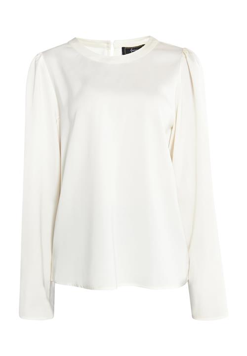 faina Bluse  uldhvid